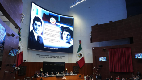 Joaquín Diaz Mena reconoce en el Senado labor de Elvia y Felipe Carrillo Puerto
