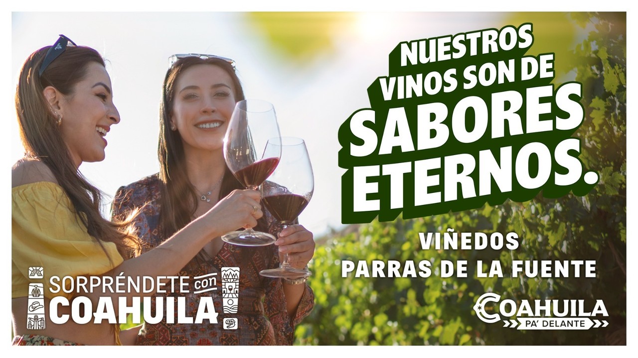 Vinos de Coahuila. Foto: Gobierno del Estado