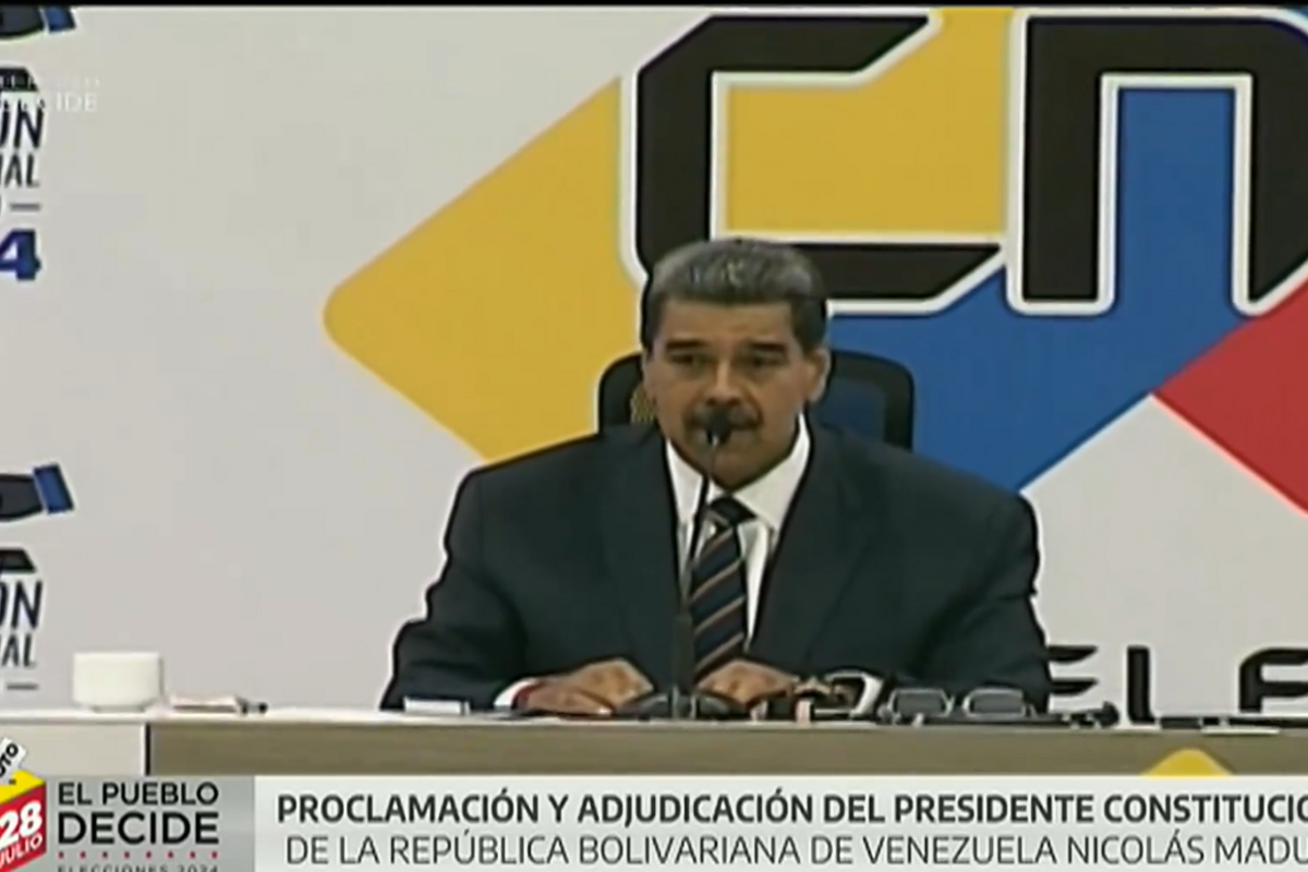 Nicolás Maduro.     Foto: Captura de pantalla