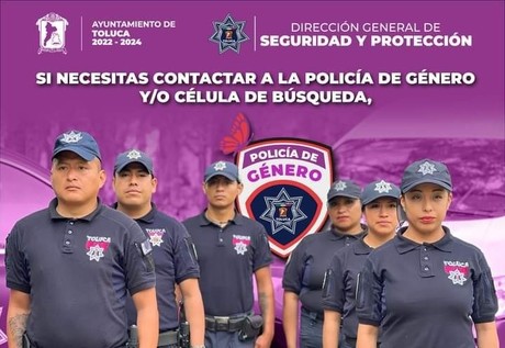 ¿Cómo contactar a la Policía de Género en Toluca? Aquí te decimos