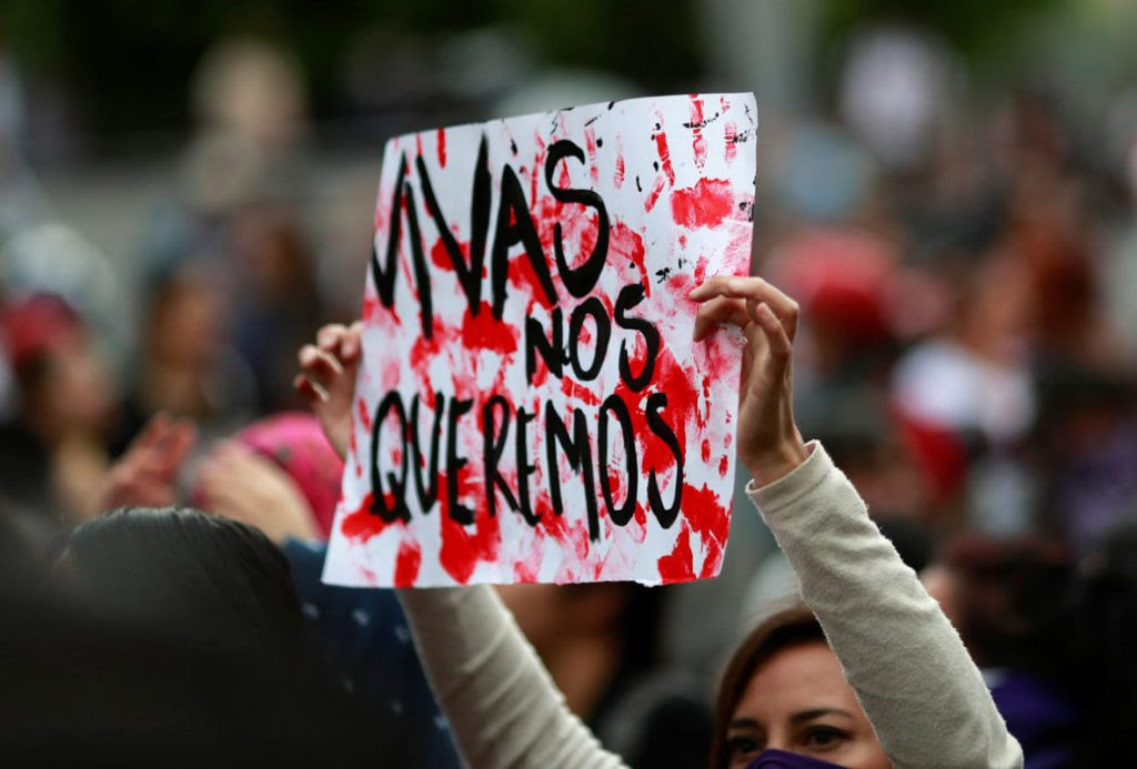 El Edomex registró una baja en feminicidios. Imagen: Ciudadanos en red.