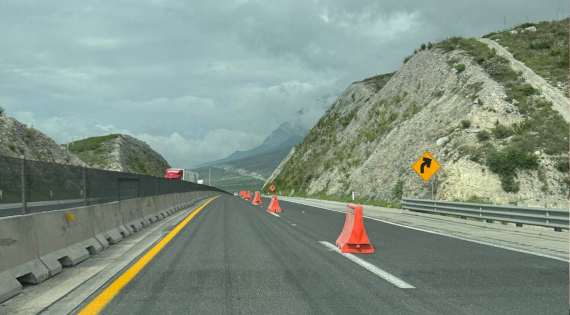 Autoridades llaman a los automovilistas a tomar precauciones. (Fotografía: Martín González)