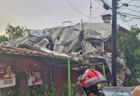 Explosión en una casa deja 6 heridos en Guadalupe