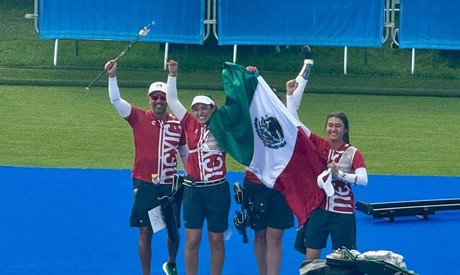 Son de bronce arqueras mexicanas en París