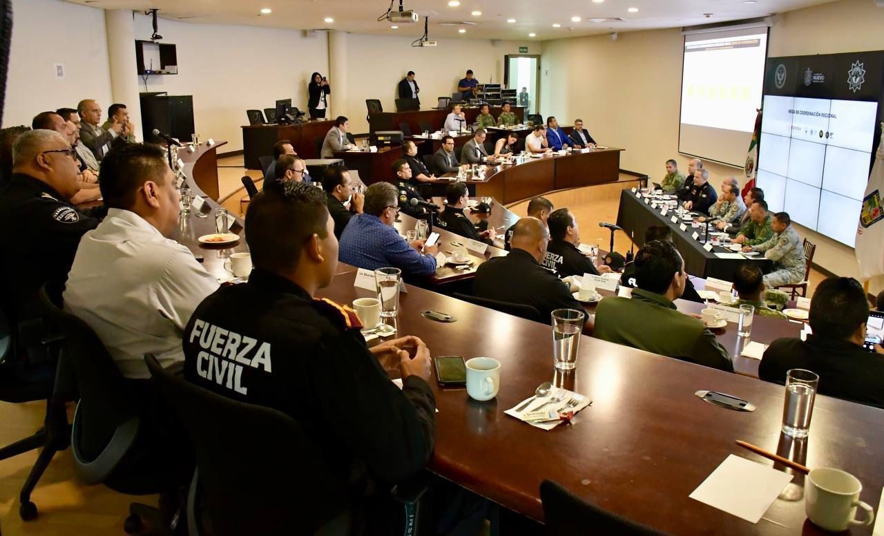 La mesa para la Construcción de la Paz en el Estado afinó las estrategias en seguridad. Foto. Rosy Sandoval