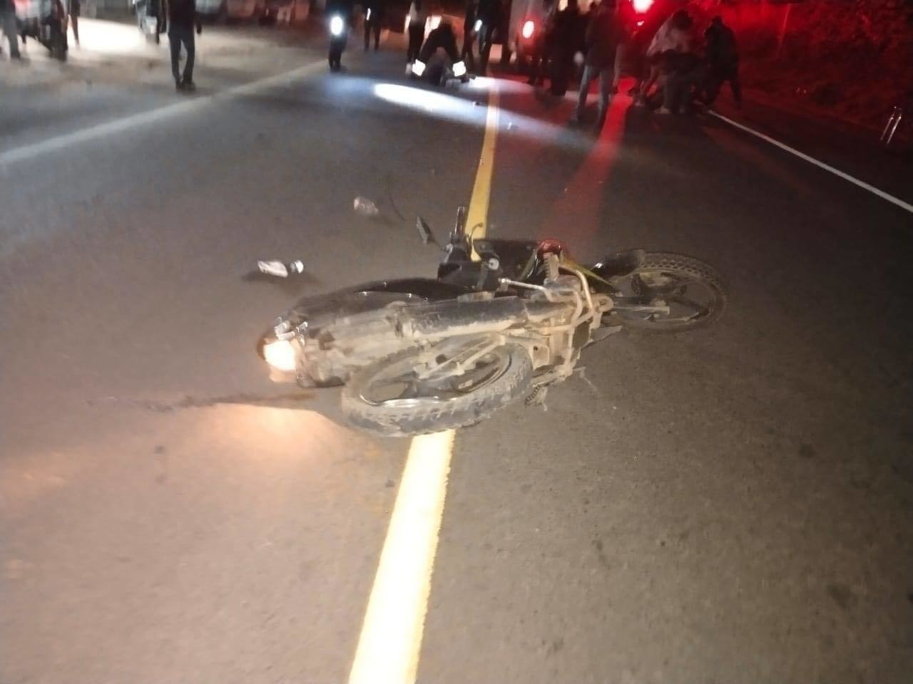 Se presume que la causa del accidente fue el exceso de velocidad. Foto: FB DigitalMex