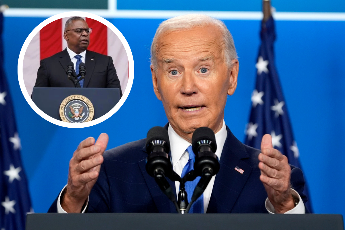 El presidente Biden ha generado polémica al referirse a su secretario de Defensa como 'el negro'. Foto: AP/CANVA.