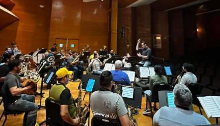 La Orquesta Sinfónica de Alientos de BCS tocará gratuitamente en el Jardín Velasco, La Paz. Foto cortesía por Instituto Sudcaliforniano De Cultura