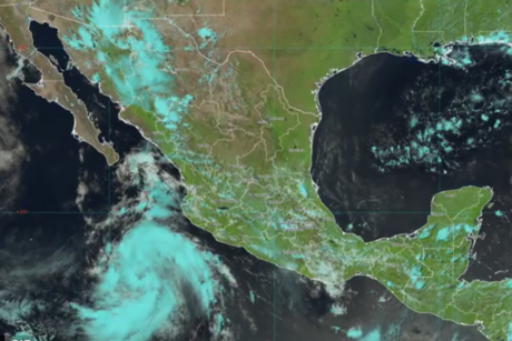 Se forma Tormenta tropical Carlotta en el Océano Pacífico