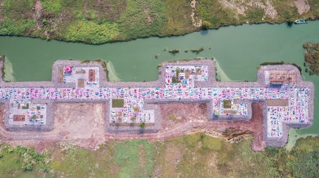 Una mañana de paz: 600 personas practican yoga en el Lago de Texcoco con PILARES