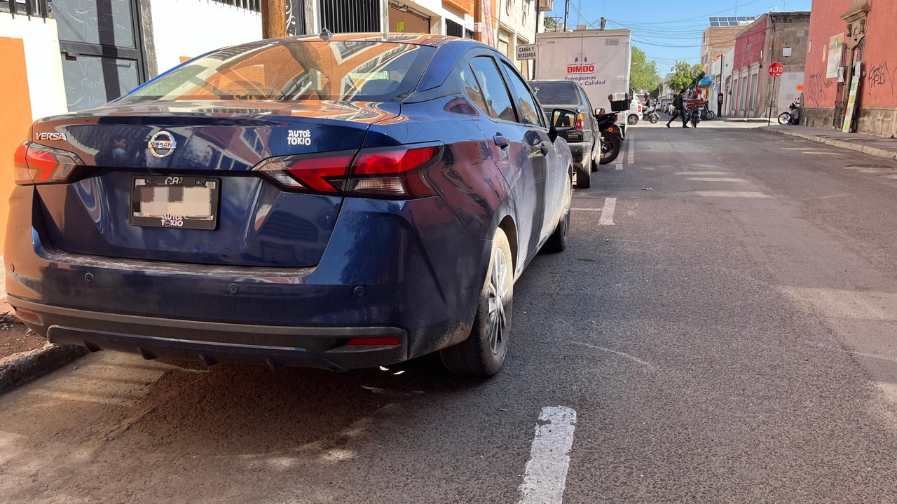 Blinkay es la empresa de parquímetros virtuales en la ciudad de Durango. Foto: Isaura Retana.