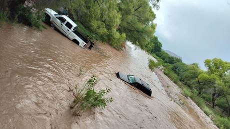 Comunidad Buenavista, Rodeo, incomunicada por fuertes lluvias