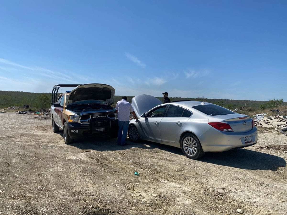 Guardia Estatal brinda apoyo carretero en Tamaulipas. Foto: redes sociales