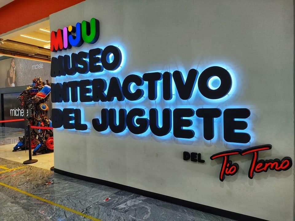 El Museo del Juguete del tío Temo ubicada en Plaza Fiesta San Agustín. Foto: Facebook.