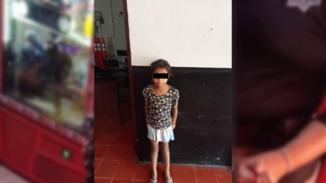 Encuentra a niña de 5 años deambulando sola por las calles de Umán