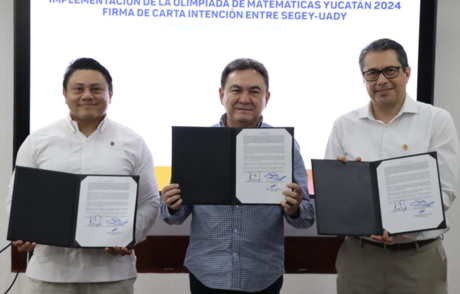 La Uady y la Segey realizarán la Olimpiada Mexicana de Matemáticas en Yucatán