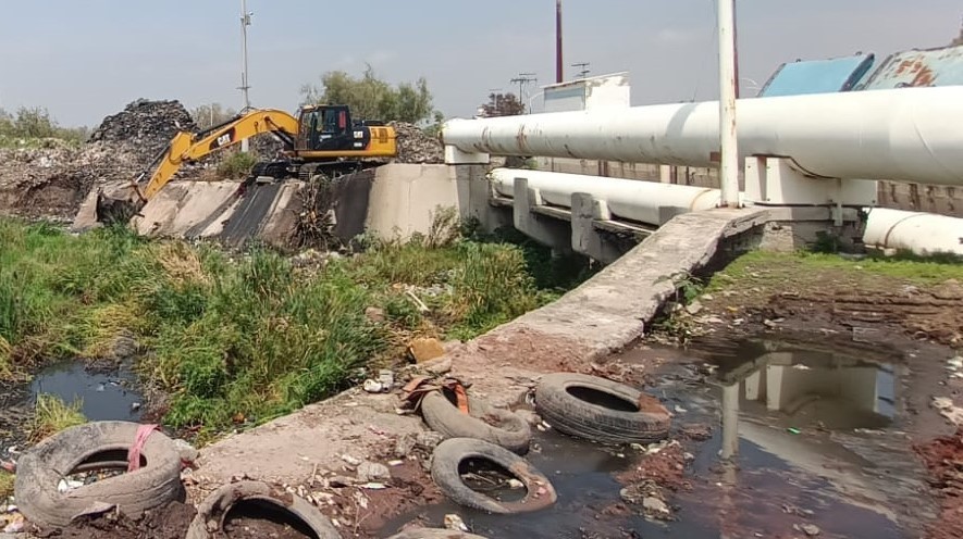 Buscan evitar el desbordamiento del canal. Imagen: GEM