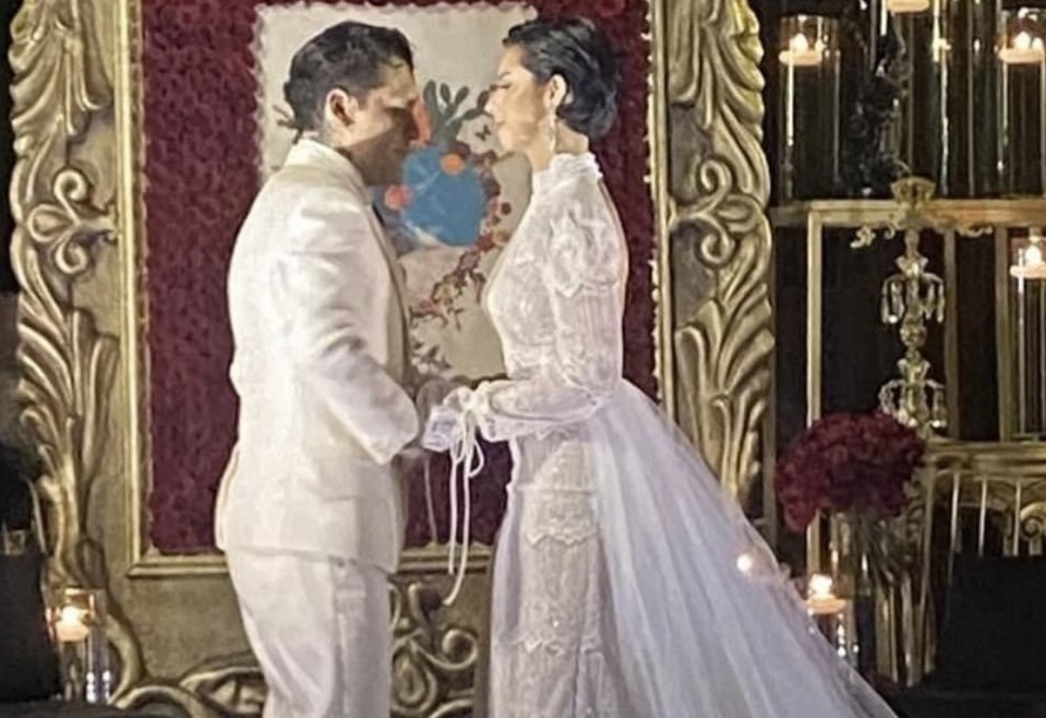 Venden la exclusividad de su boda Ángela Aguilar y Christian Nodal Foto: Redes Sociales