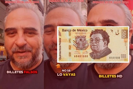 Nuevo modus operandi: billetes falsos en Centro de Monterrey