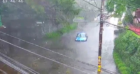 Se reportan graves inundaciones en la Alcaldía Álvaro Obregón