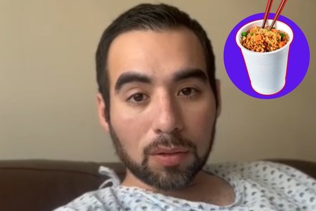 'Me cortaron parte del intestino por ingerir sopa de NOODLES': usuario de TikTok