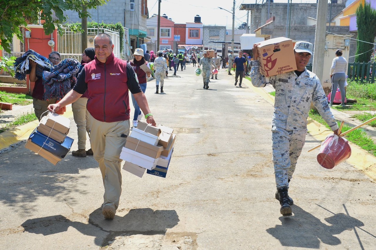 Atiende gobierno mexiquense a los municipios más afectados. Imagen: GEM