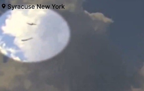 ¡Por poquito! Captan dos aviones apunto de chocar (VIDEO)