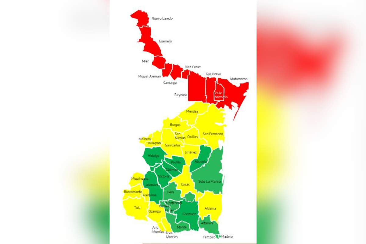 Semáforo del Agua: salen de rojo 23 municipios de Tamaulipas