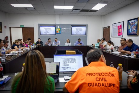 Estrategia preventiva en Guadalupe ante llegada de la tormenta 