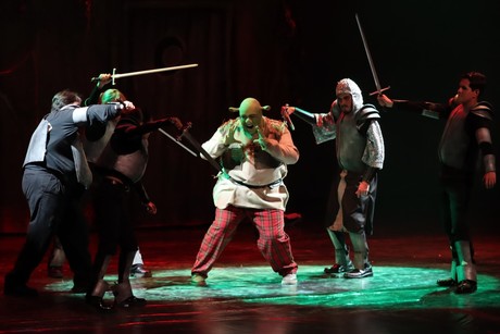Sorprende musical de Shrek en su presentación en la Fina Saltillo 447
