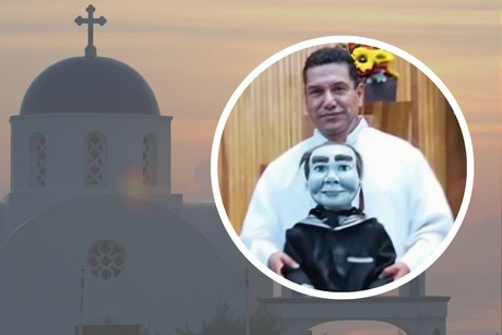 Sacerdote de Saltillo incluye 'terrorífico' muñeco de ventrílocuo en misas