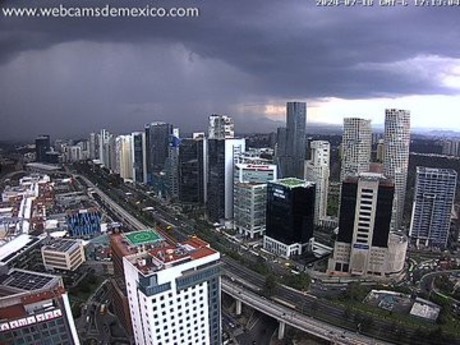 Se activa la alerta roja en la Ciudad de México por lluvias