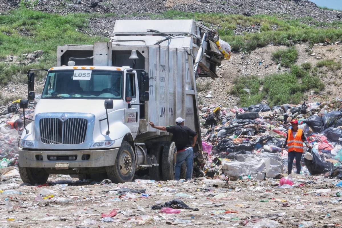 Buscará SEDUMA convertir en un Centro Integral de Residuos el relleno sanitario de Victoria. Foto: Gobierno de Tamaulipas