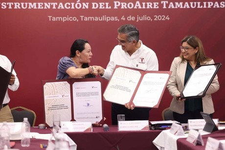 Gobierno estatal y SEMARNAT implementan ProAire Tamaulipas