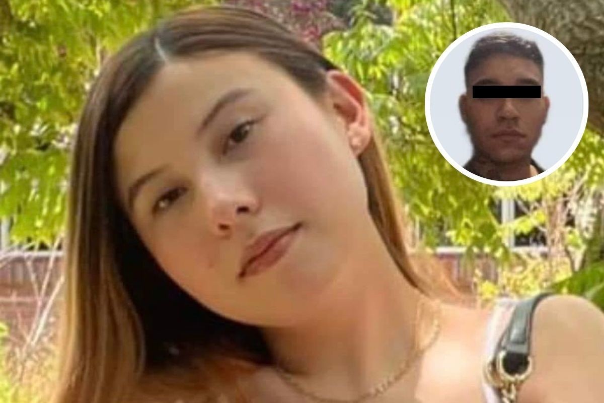 La joven Paola Andrea Bañuelos y el presunto asesino. Foto: X @DanielAndradeTV