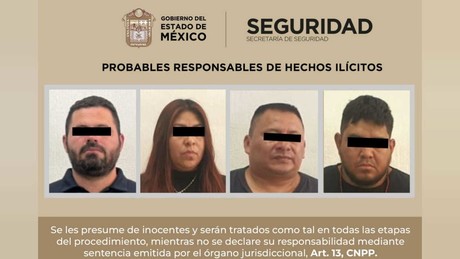Detenidos por robo a transporte de carga en Cuautitlán Izcalli