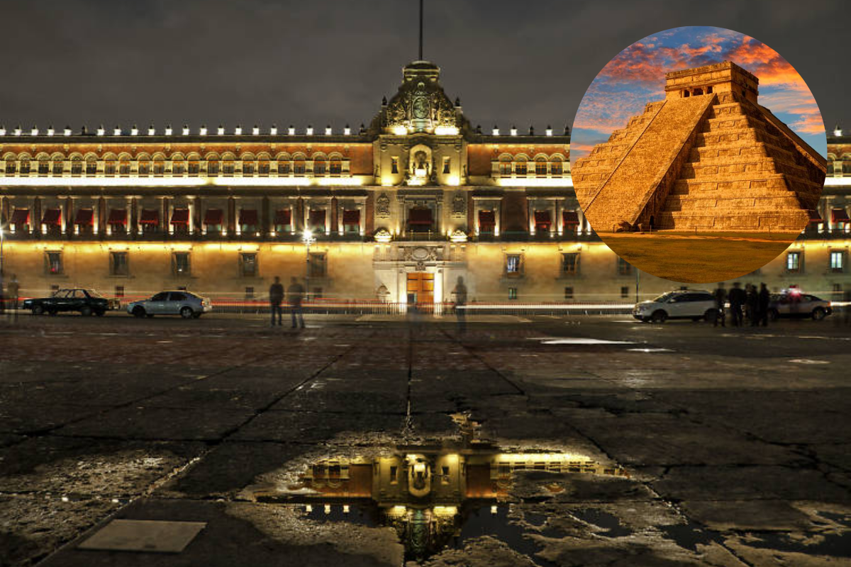 Plaza de la Constitución, pirámide de Kukulkán, de Chichén Itzá. Foto: Especial