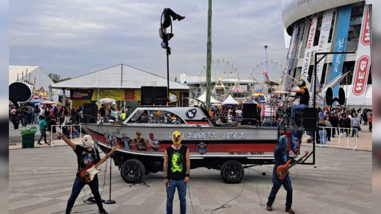 La Lancha Loca, será un espectáculo totalmente gratuito en la Feria de Durango. Foto: Especial.