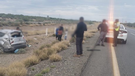 Cierre Parcial en carretera Saltillo-Torreón por accidente vial