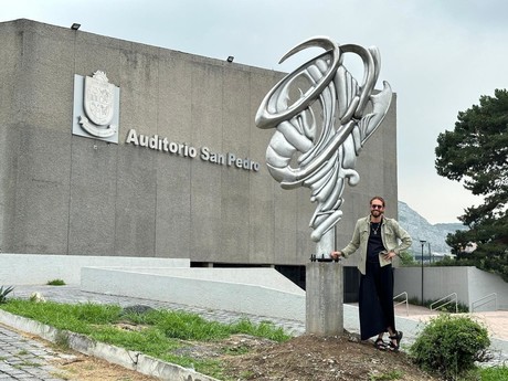 Se alistan para inaugurar escultura 'Portal del Aire' en San Pedro