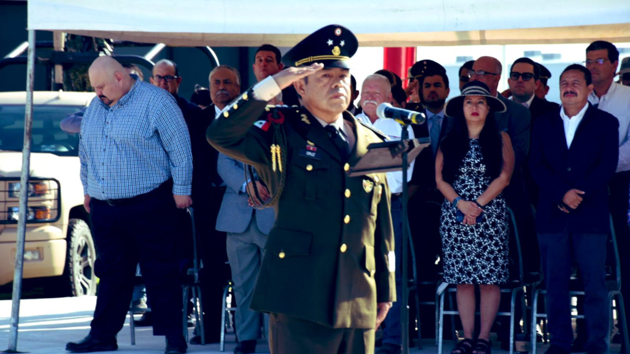 Nuevo comandante de la 47 Zona Militar de Piedras Negras, Coahuila / Foto: Secretaría de Gobernación