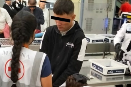 SEMAR asegura droga en el Aeropuerto Internacional de la Ciudad de México