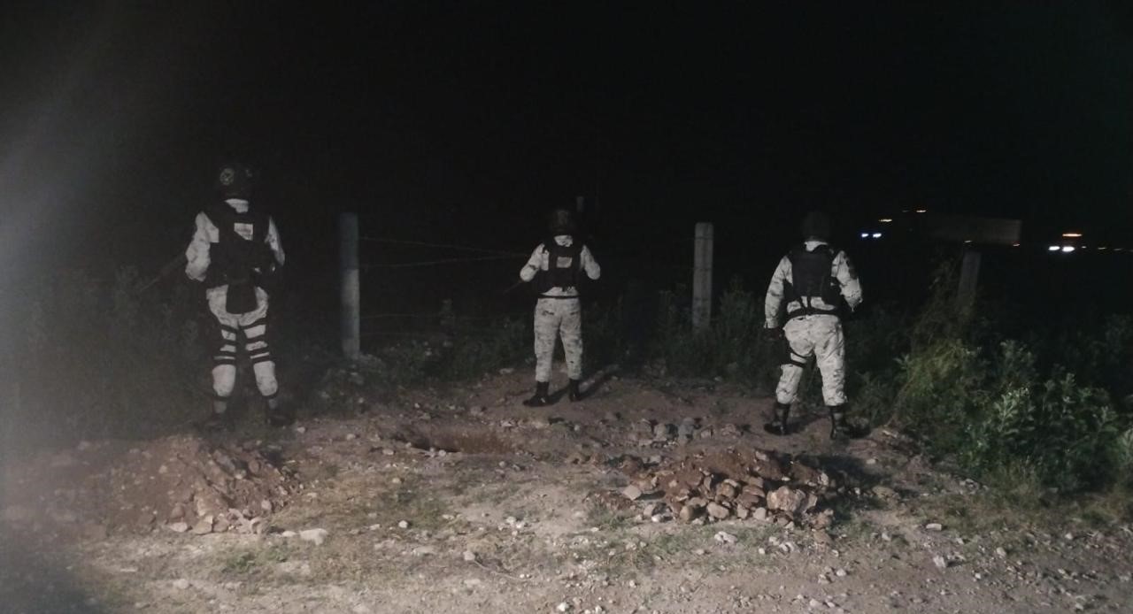 Detectan autoridades toma clandestina. Foto. Cortesía Guardia Nacional