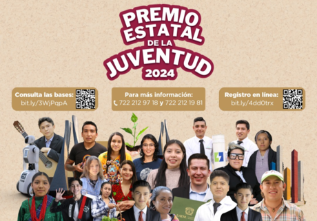 ¡Participa por el Premio Estatal de la Juventud 2024! Abren convocatoria