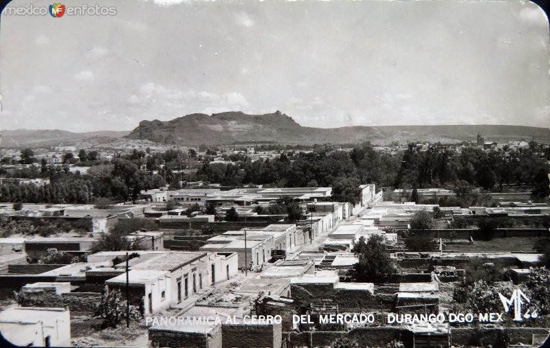 Se pensaba que el Cerro del Mercado había oro y plata, pero finalmente se descubrió que tenía vetas de hierro. Foto:  Yayozarate.