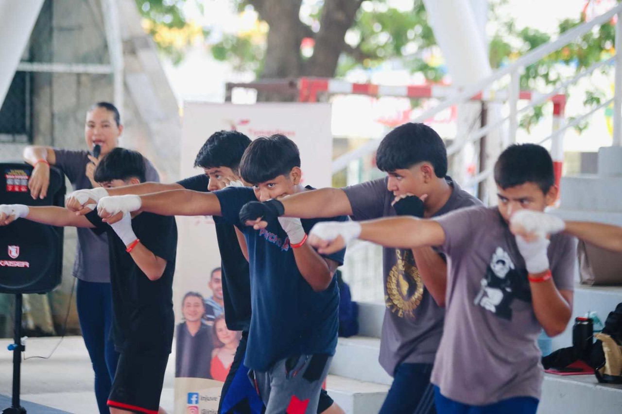 Imparte Injuve Tamaulipas curso de defensa personal en Ciudad Victoria