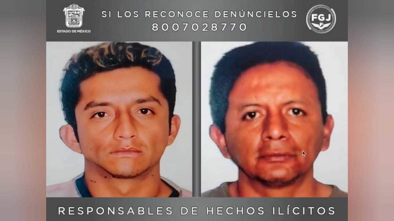 Guillermo Pérez Escobar y Martín Rendón Abúndez fueron declarados culpables de múltiples homicidios y secuestros. Foto: FGJEM