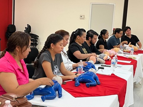 Cruz Roja de Saltillo promueve cursos de primeros auxilios para niños