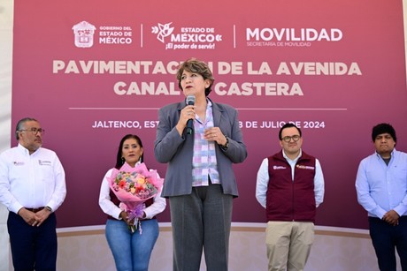 Delfina Gómez: Inician 54 proyectos de movilidad en Edomex