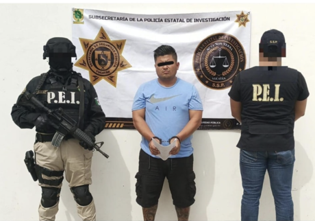 Por  el delito de robo calificado cae en Mérida el 'Cancún'
